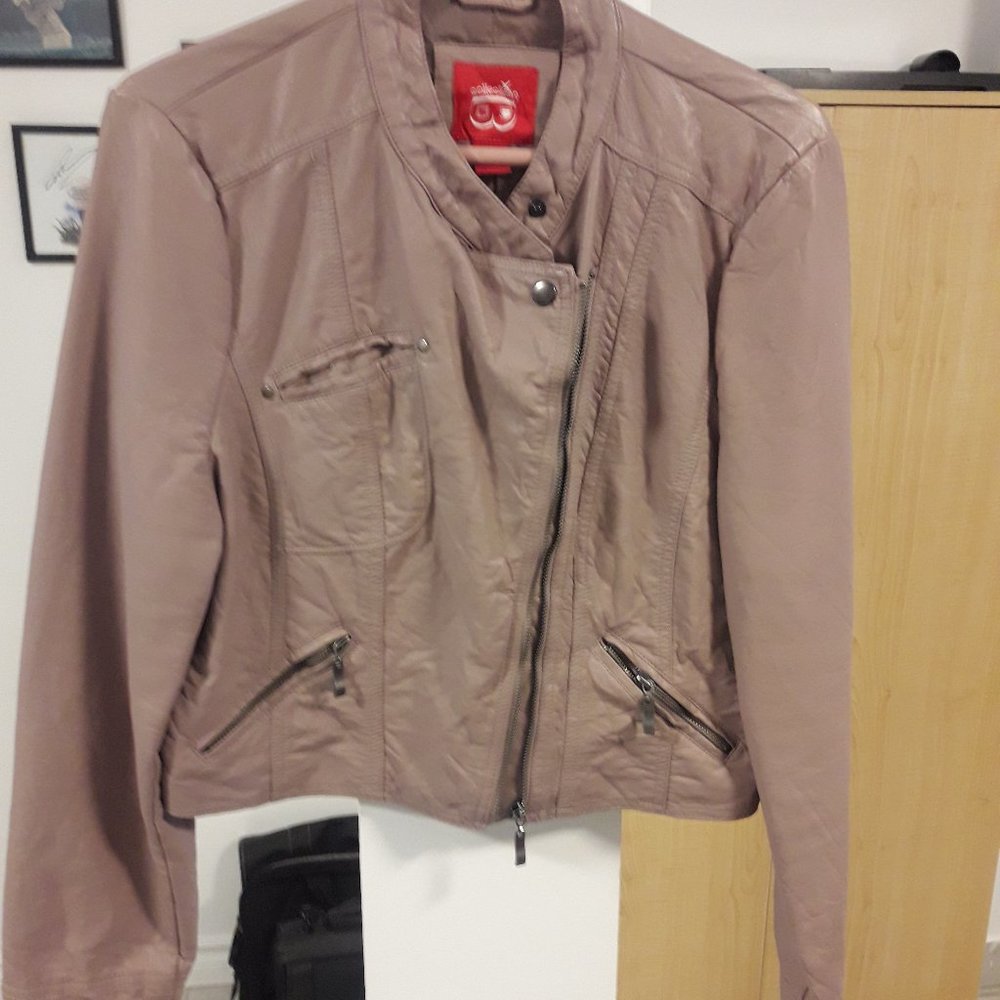 Faux Leather Jacket